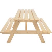 Juego de Mesa de Madera para Niños 90x90xA50 cm Ideal para Exterior o Interior - details 15