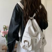 Bolso Tote con Bolsillo de Cremallera Estilo Coreano Sencillo Bolso de Hombro Grande para Mujeres - details 7