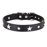 Collar de Mascota de Cuero con Pendientes de Estrellas Ideal para Perros Pequeños y Medianos - details 5