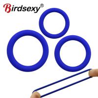 3 uds hombre manga silicona retrasar la eyaculación juguetes anillo productos para adultos juguete sexual para hombres masturbarse - details 0