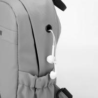 Bolso de pecho informal para hombre, mochila de nailon impermeable para ir al trabajo, bolso cruzado multifuncional de gran capacidad para hombre - details 4