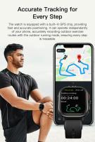 Reloj deportivo 2024 2,06 pulgadas Reloj inteligente hombre mujer Posicionamiento GPS Llamada Bluetooth Rastreador de actividad física para correr Conteo de pasos Distancia - details 9