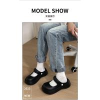 Zapatillas de Jardín Mary Jane Plataforma de Verano DIY para Mujeres Suela Gruesa Comodidad para Interiores y Playa - details 7