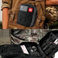 Professional First Aid Kit - Durable Nylon Construction, Normal Waterproof, Perfect for Outdoor Enthusiasts, Camping, Hiking - details 8