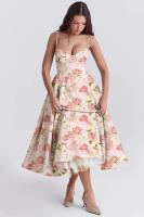 Ohsisa 2025 verano de gama alta princesa malla francesa gran Swing doble capa Sling vestido Casual de mujer - details 8