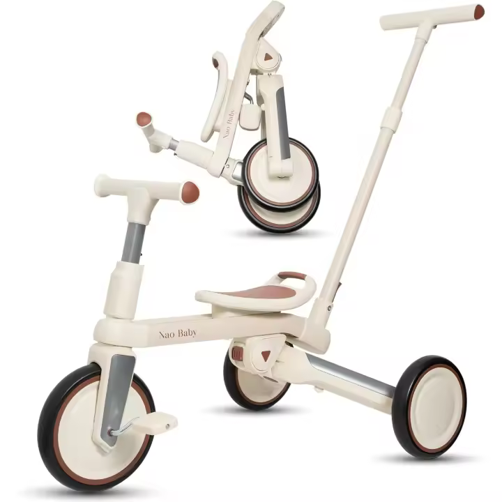 evolutivo Plegable 5-1 fácil de Transportar |   Triciclo Bebe 1 Año - 5 Años |   Bicicleta evolutiva |   Ideal como Bicicleta niño 2 años |   Correpasillos Bebe y Andador - 1
