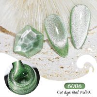 Esmalte de Uñas Clou Beaute con Cristal Ojo de Gato Holográfico UV Gel Helado Colores Soak Off Magnetico Híbrido - details 3