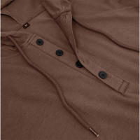 Hombres Deportes Fitness Casual al aire libre de manga corta camiseta con capucha Top Henley Shirt. - details 33