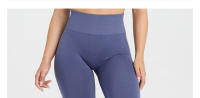 Mallas de gimnasio sin costuras para mujer, pantalones de Yoga para Fitness, conjunto de cintura alta suave, ropa deportiva para Fitness, nuevo - details 6