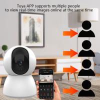 Cámara IP WiFi Inteligente Mini Tuya 4MP 2K con Seguimiento Automático de Humanos para Hogar Aplicación de Vigilancia Inalámbrica Interior CCTV Monitor para Bebés y Mascotas Visión Nocturna Infrarroja - details 5