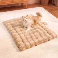 Alfombrilla de cojín para gatos, colchoneta de lana de conejo para invierno, cama gruesa y cálida, almohadilla para dormir de felpa para gatos, sofá suave y cómodo para gatos - details 5