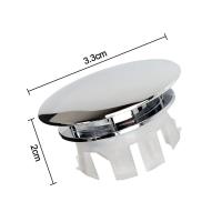 Cubiertas de desbordamiento de fregadero de cobre, tapón de anillo de desbordamiento de lavabo, tapa de anillo embellecedor, tapón de drenaje de bañera - details 1