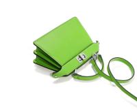 Bolso de hombro de piel auténtica con banda para el cuello para mujer, novedad de Primavera de 2025 - details 3