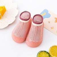Calcetines de malla antideslizantes para niños pequeños, zapatos transpirables de fondo suave para interiores, primavera y verano - details 4