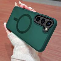 Nueva funda de teléfono de negocios translúcida mate de lujo para Samsung Galaxy S25 S24 Ultra S23 S22 Plus S20 S21 FE Magsafe cubierta magnética - details 2