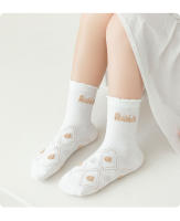 Nuevos dibujos animados de malla fina para niños y niñas calcetines de tubo medio calcetines para niños - details 41