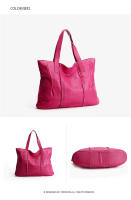 Bolso de Mujer de Cuero Genuino de Vaca de Primera Calidad Nuevo Bolso de Hombro de Alta Gama, Gran Capacidad - details 13