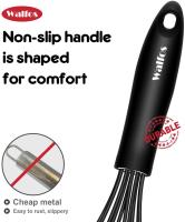 Hielo Mixer Manual Multifuncional Walfos 1pcs/3set Herramienta de Cocina Mini de Plástico para Hornear con Rodillo de Silicona para Mezcla de Huevos Seguro para Lavavajillas - details 2