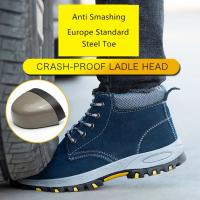 Zapatos de Seguridad de Invierno para Hombres Zapatillas Industriales Suela Antideslizantes - details 27