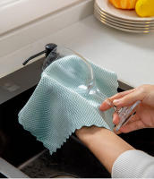 Toalla Eficiente para Limpieza de Espejo y Cocina 25x25cm Napkin de Absorción de Agua para Lavado de Platos y Limpieza de Vajilla - details 6