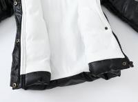 Manténgase abrigado y parece con estilo: chaqueta térmica con capucha para niña con acolchado alternativo de plumón para invierno - details 82