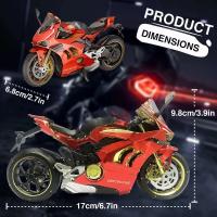 Piececool-Kits de construcción de modelos de motocicleta III, rompecabezas 3D de Metal, Juguetes DIY, rompecabezas para adolescentes, regalo para adultos - details 2