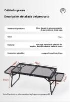 Mesa camping plegable Barbacoa camping multifunción al aire libre Portátil - details 2