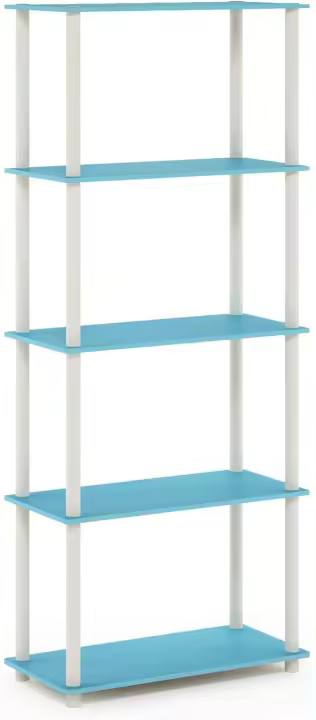 Estante De Exhibición, Madera de Haya y Blanco, Talla única - 1