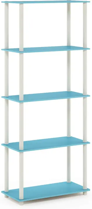 Estante De Exhibición, Madera de Haya y Blanco, Talla única - 1