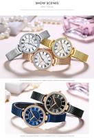 Reloj de Pulsera de Acero Inoxidable con Malla de Milanesa Reloj de Cuarzo Japonés Impermeable para Mujeres Regalo Elegante - details 11