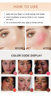 Crema multifuncional de doble propósito para labios y mejillas con logotipo neutro no identificado, colorete en barra, crema para colorete - details 4