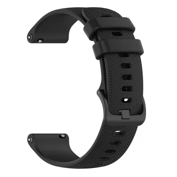 Correa Deportiva de Silicona BUNO para Reloj Deportivo 3 Bandas para Forerunner 265 255 Music Vivoactive 4, Venu Sq 2 - 1