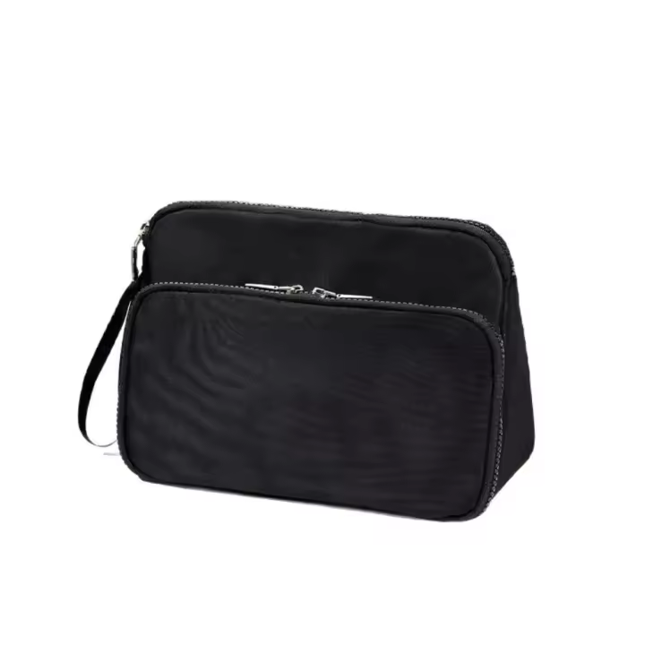 Neceser de doble capa para hombre, impermeable, separación en seco y húmedo, organizador de artículos de tocador de viaje, bolsa de lavado de gran capacidad - 1