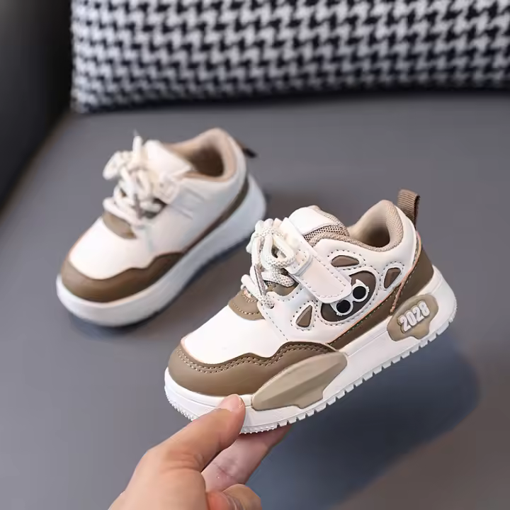 1-6 años 3 niños zapatos casuales niñas jóvenes zapatos de suela blanda para niños pequeños - 1
