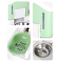 Alimentador de agua automático 2 en 1 para gatos, cuenco de comida para perros y gatos desmontable de gran capacidad, a prueba de derrames, separación en seco y húmedo, cuenco doble para perros - details 4