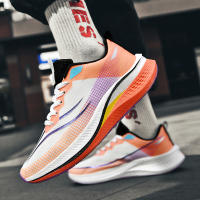 Men Women Sports Casual Walking Sneakers Classic Fashion Athletic Gym Running Lacing up Breathable Lightweight Non-Slip Shoes - details 9