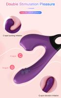 Potente Vibrador G-Spot 15 Modos Ventosa de Estimulación Cervical Juguete Intimal para Mujeres - details 7