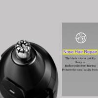 Kemei-cortadora de pelo eléctrica multifuncional para hombres, máquina de afeitar eléctrica para la nariz, Kit de aseo, 696 - details 4