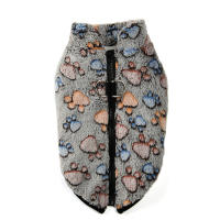 Ropa De Invierno Para Perros Pequeños Y Medianos Con Estampado De Manos En Terciopelo Suave Chaqueta Con Cierre De Cremallera Para Chihuahuas Y Yorkies - details 17