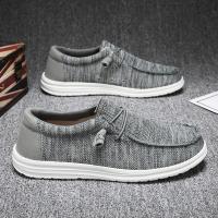 Dude-zapatos de lona sin cordones para Hombre, mocasines, Alpargatas, color negro, talla grande 49 50 51 - details 4