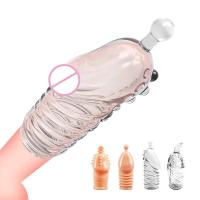 Empaque privado, juguetes sexys con bucle de manga para hombres, anillo para retrasar la eyaculación, condón erótico, consolador para adultos, sin vibrador, Sex Shop - details 0