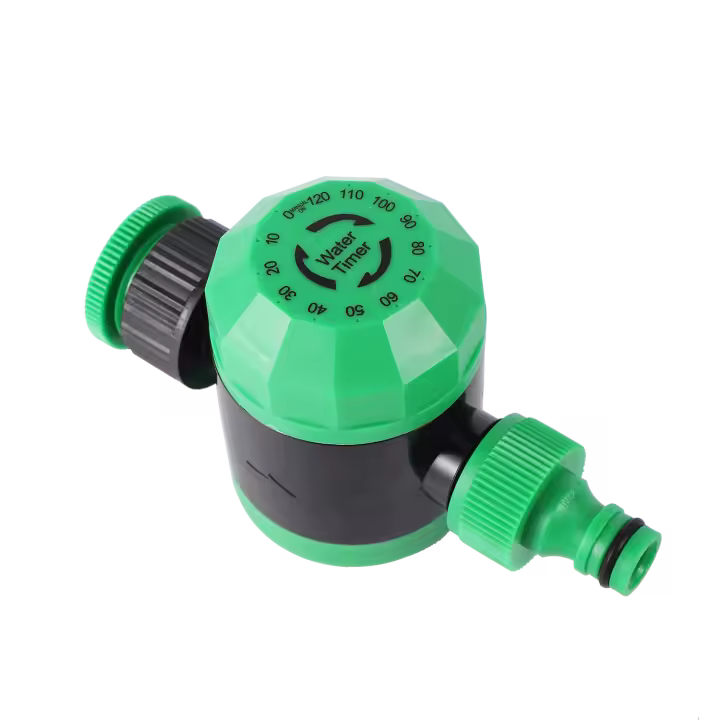 Temporizador mecánico de plástico para Agricultura, controladores de riego de césped de jardín, 2 horas, temporizador de agua automático, 1 unidad - 1