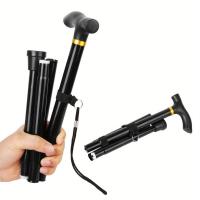 Bastones de Trekking plegables antigolpes ligeros para hombres y mujeres, perfectos para acampar al aire libre, senderismo y escalada - details 6