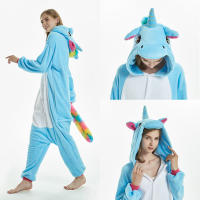 Kigurumi-ropa de dormir con dibujos de animales para niños y niñas, Pijamas suaves de unicornio para el hogar, Invierno - details 6
