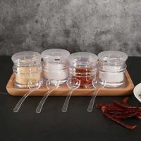 Botella de cocina con tapa, organizador de sal, azúcar y pimienta en polvo, batidora, botella, recipiente, recipiente para condimentos - details 11