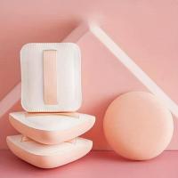 Esponja de maquillaje suave seca y húmeda reutilizable, conector de base líquida Compatible con Rubycell, tamaño 8cm, 2/3 Uds. - details 5