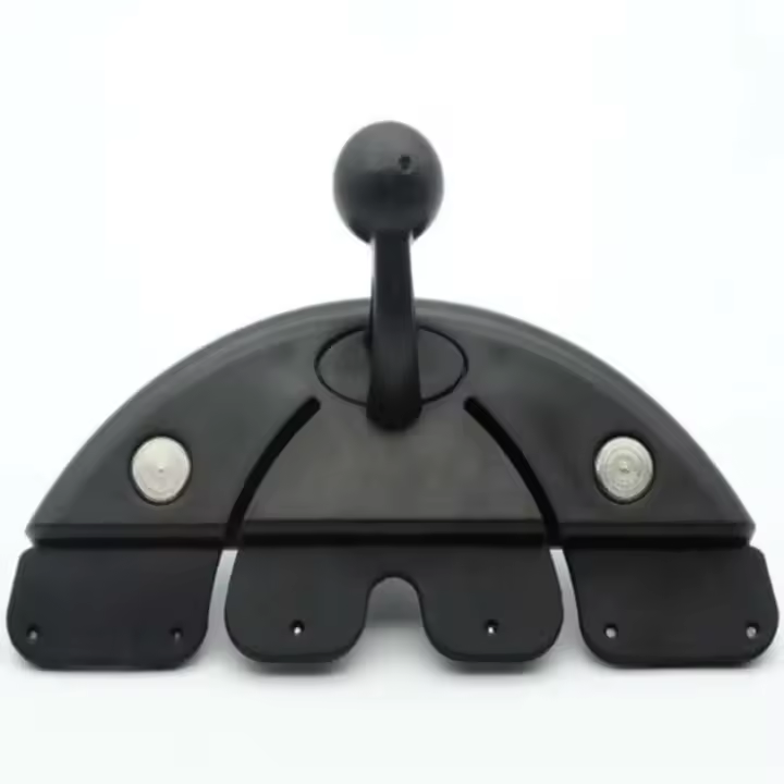 Accesorio universal para instalación móvil con ranura, cabezal de bola de 17 mm para teléfono, soporte para ranura para CD de coche - 1