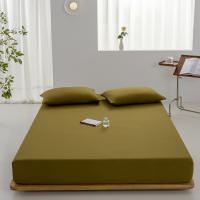Bonenjoy-sábanas ajustadas de Color sólido, Funda de colchón suave, Sábana elástica, ropa de cama para el hogar, sin funda de almohada, 1 unidad - details 6