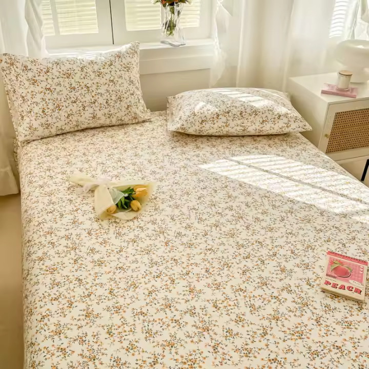 sabanas 150 x 200,sabana,algodón,Modern Threads Soft LuxuriousPrinted  Bed Sheets Juego de sábanas con Estampado de Rosas - 1