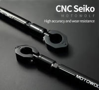 Barra de equilibrio Universal para motocicleta, accesorio de aluminio CNC de 22mm para fortalecer el manillar, palanca de refuerzo extendida - details 3